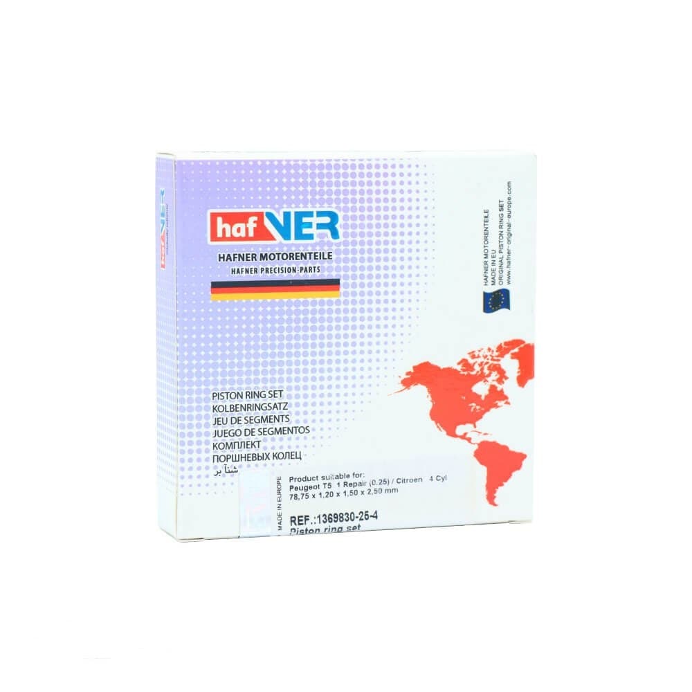 رینگ موتور 206 تیپ5 استاندارد hafner