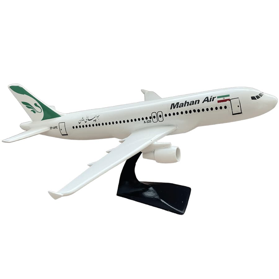 ماکت هواپیمای Airbus A320 ماهان ایر 50 سانتی — تصویر ۵