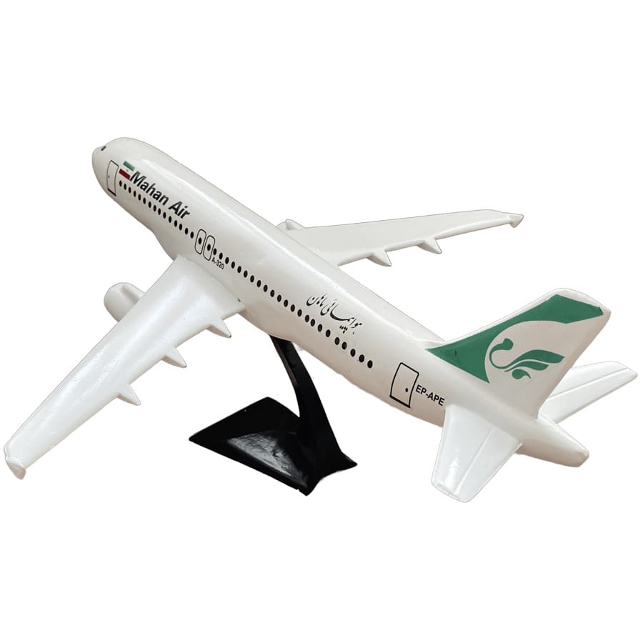 ماکت هواپیمای Airbus A320 ماهان ایر 50 سانتی — تصویر ۲