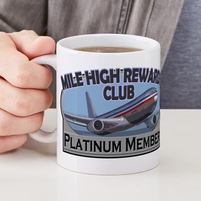 ماگ خلبانی طرح Platinum member — تصویر ۲