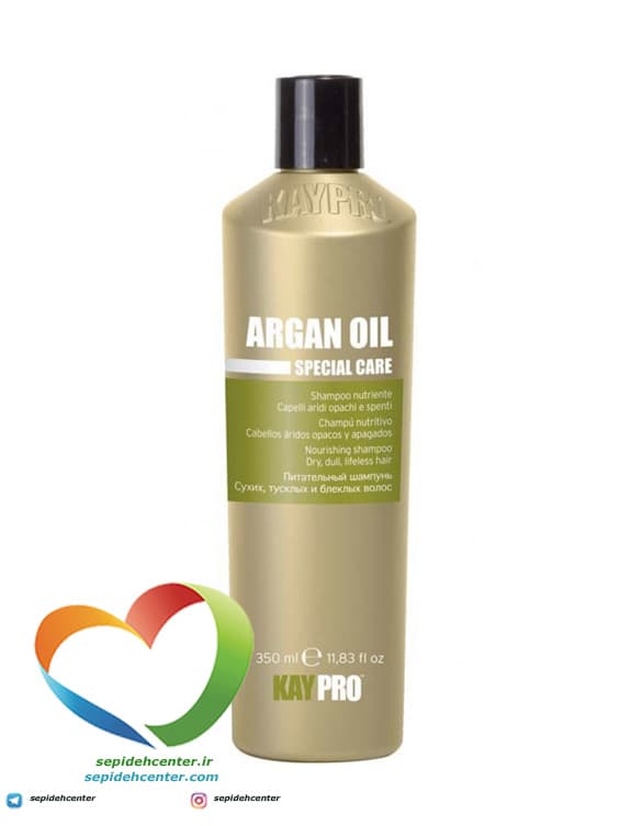 شامپو آرگان کیپرو KAYPRO ARGAN حجم 350 ml