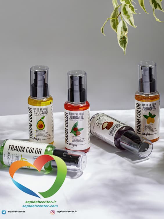 سرم مو ترام کالر حاوی روغن آرگان-Traum Color Argan Oil Hair Serum — تصویر ۲