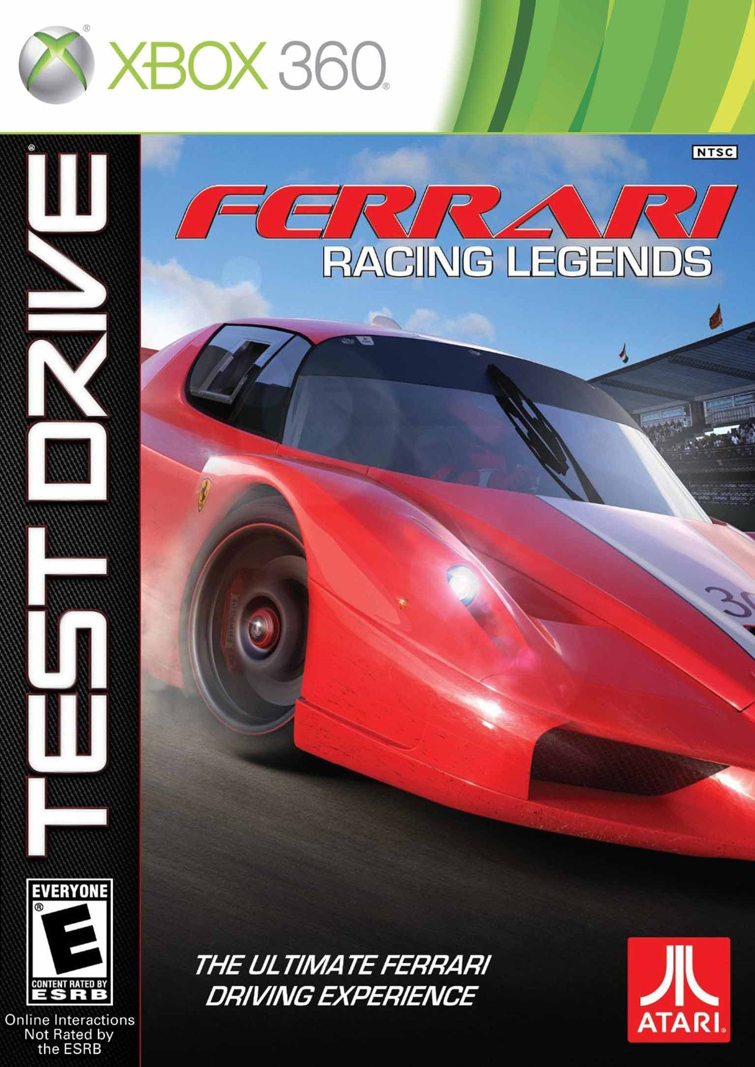 بازی ایکس باکس 360 test drive ferrari racing Legends