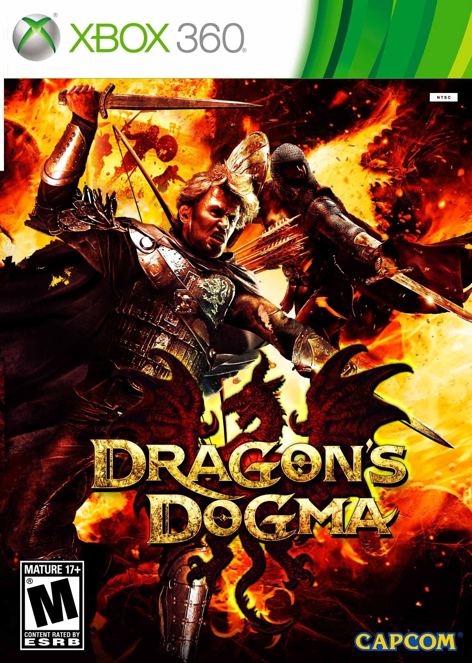 بازی ایکس باکس 360 dragons dogma