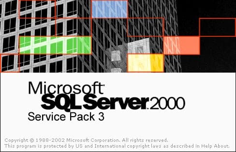 نرم افزار ساخت دیتابیس service pack 3 for sql server 2000