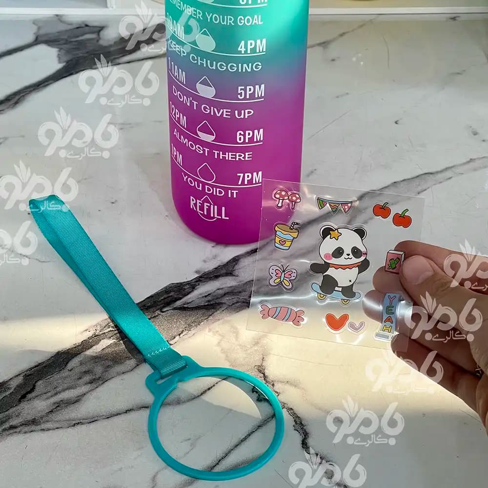 قمقمه وارداتی رنگی کد1402 اسمایل — تصویر ۴