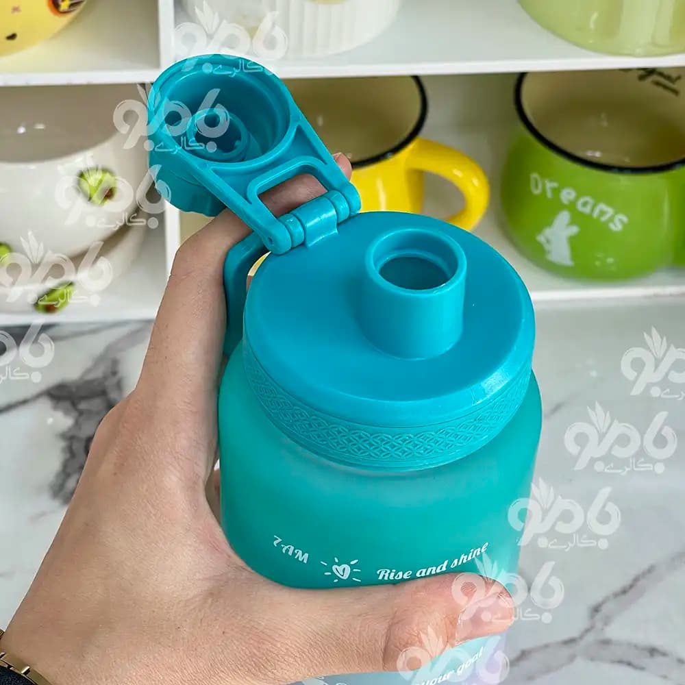 قمقمه وارداتی رنگی کد1402 اسمایل — تصویر ۳