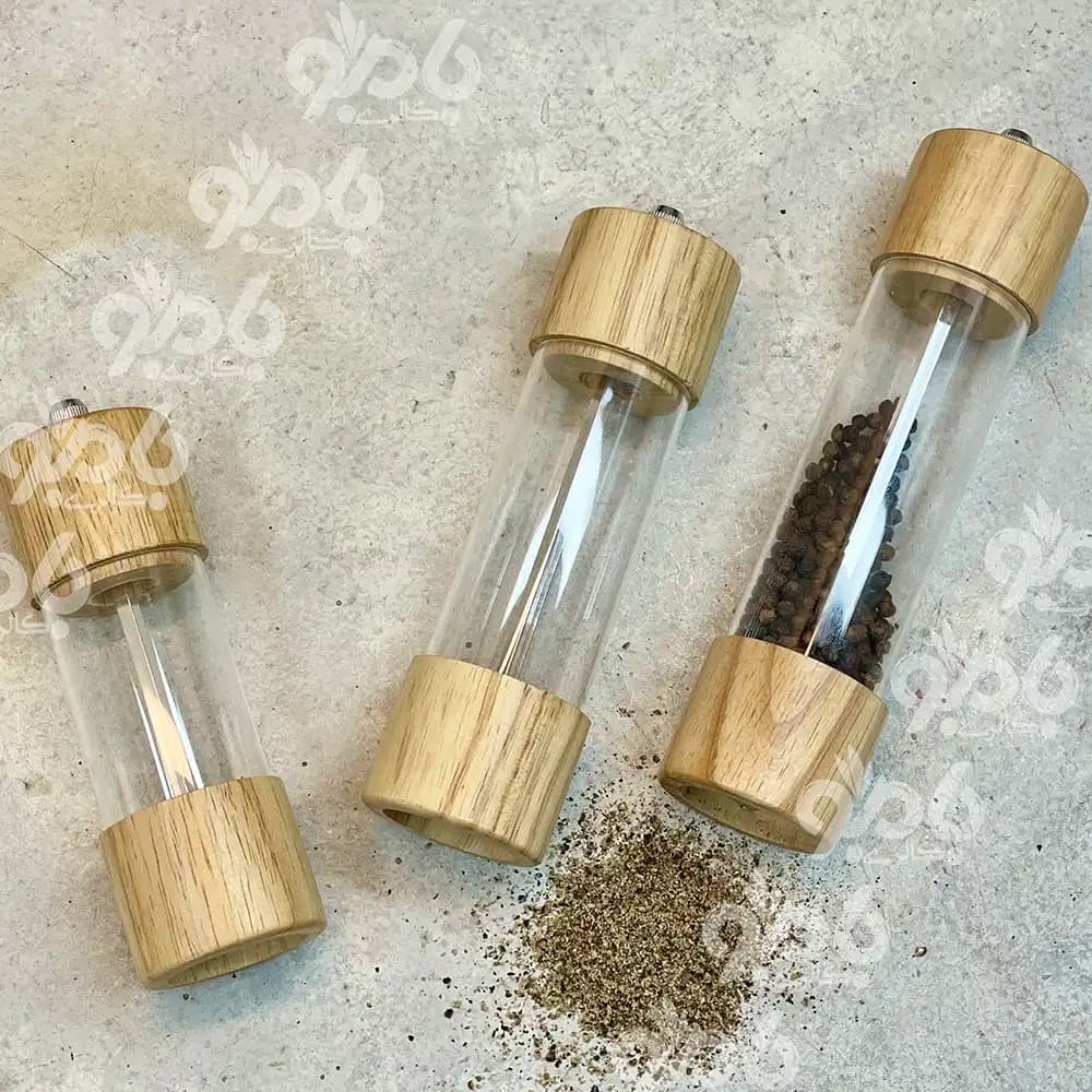 فلفل ساب چوبی اکرولیک استوانه