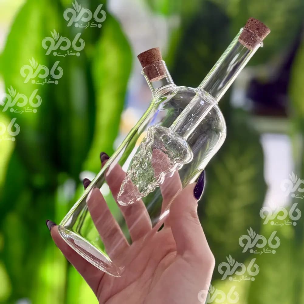 بطری پیرکس آبلیمو دوجداره انگور 1طرفه 31 — تصویر ۲