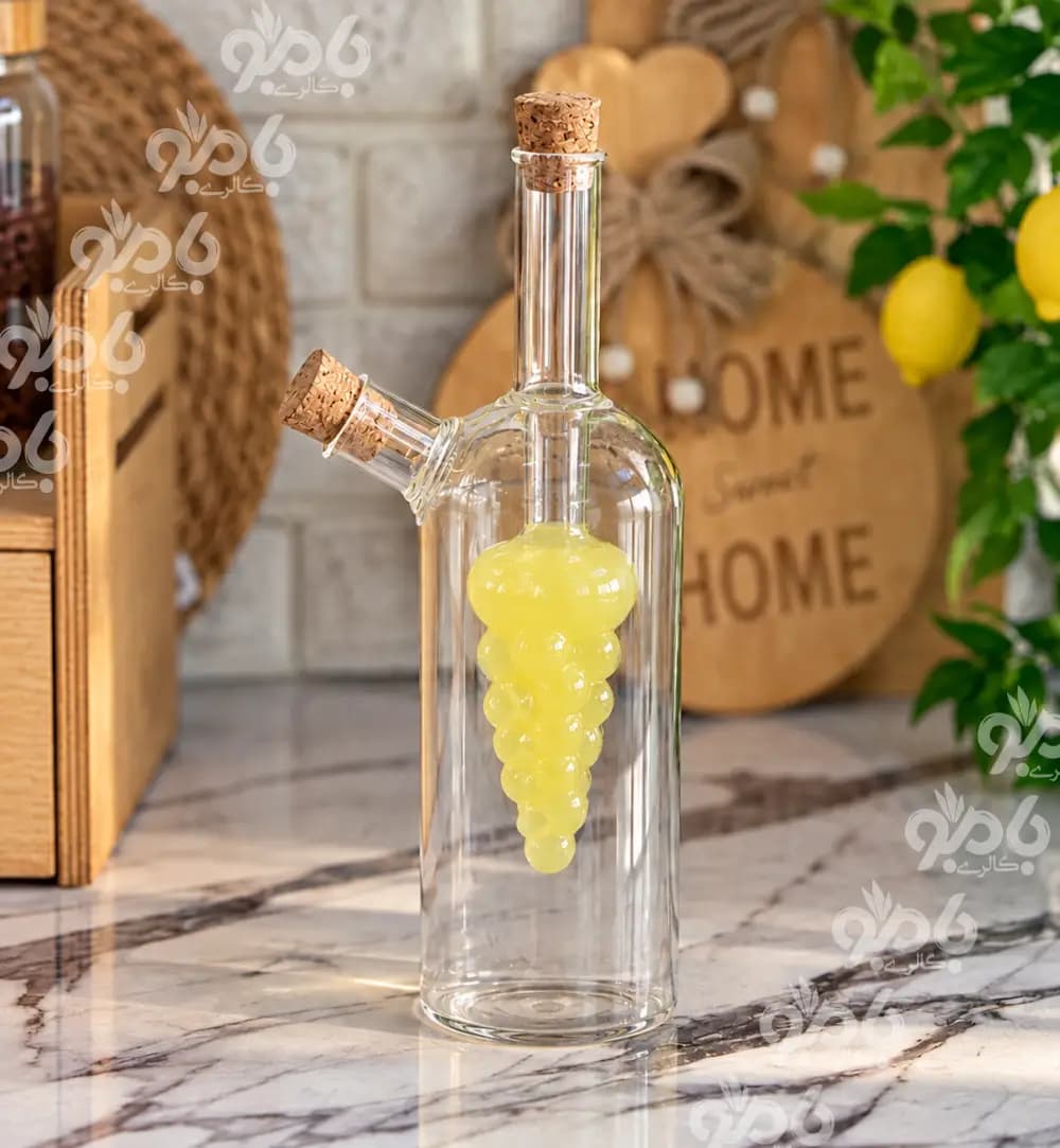بطری پیرکس آبلیمو دوجداره انگور 1طرفه 31