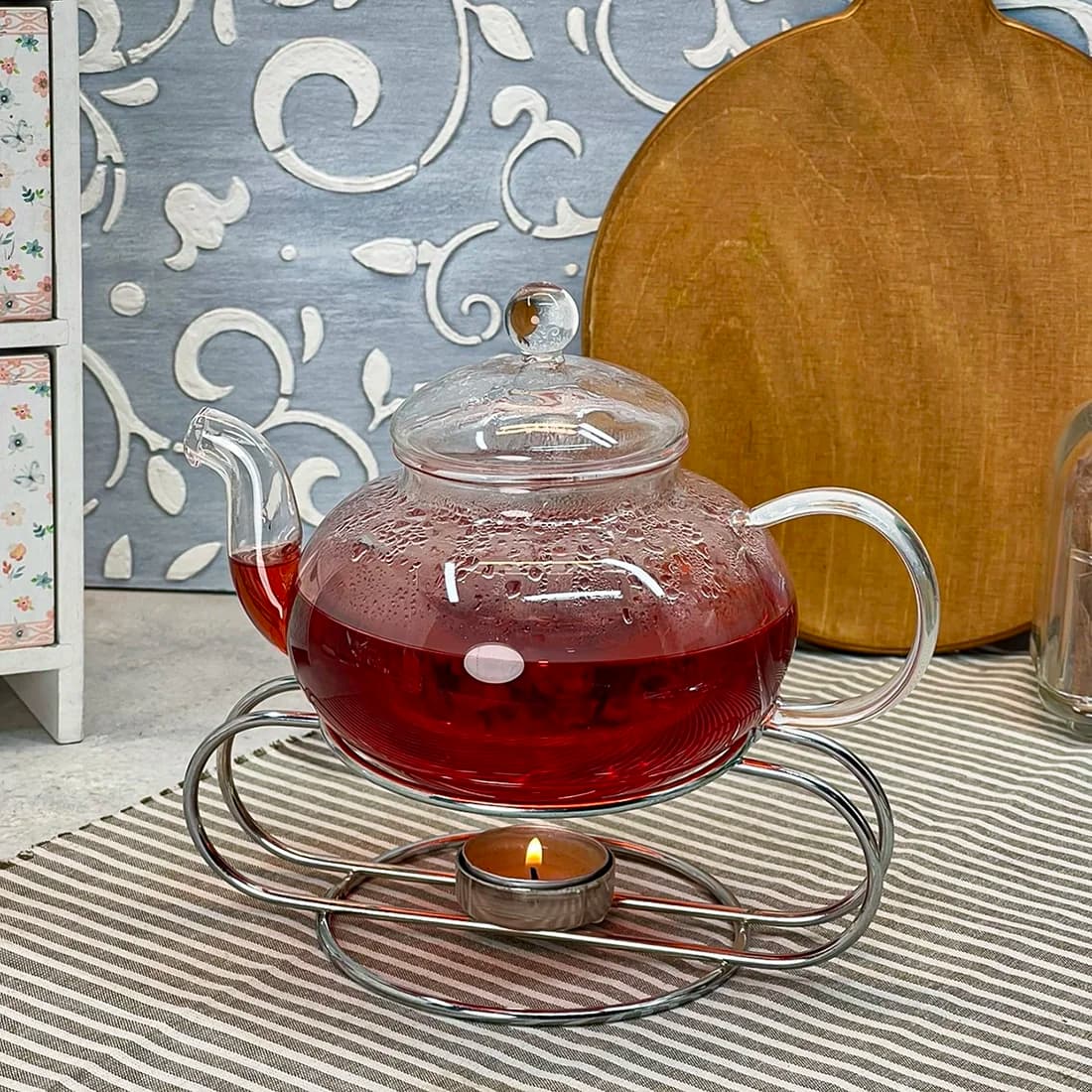 قوری صافی و درب پیرکس وارداتی