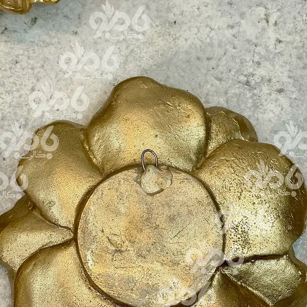 دیوارکوب رزین گل 3تکه زنبق — تصویر ۳