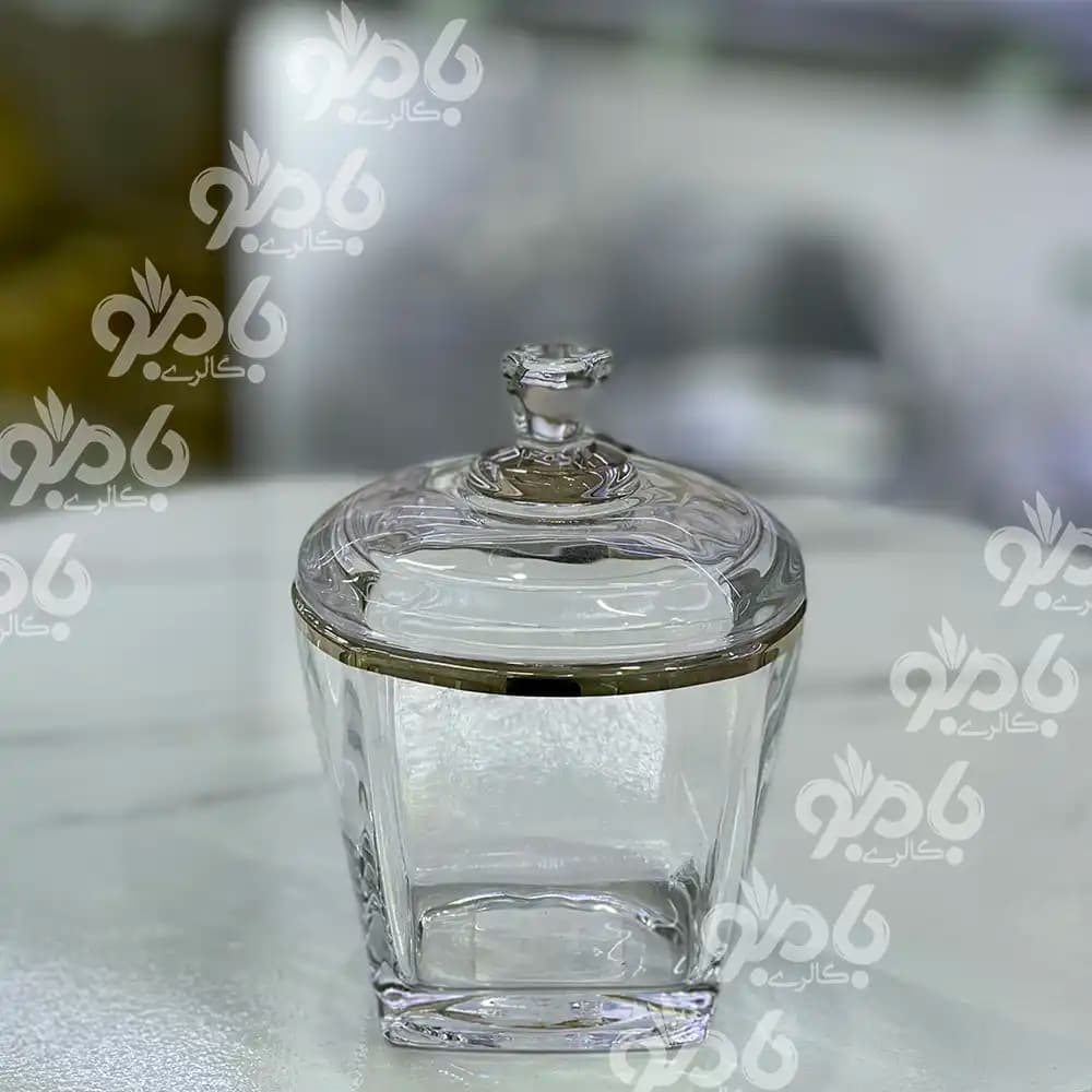 قندان استرلینگ وارداتی قطر 9 سانتی‌متر لب سیلور