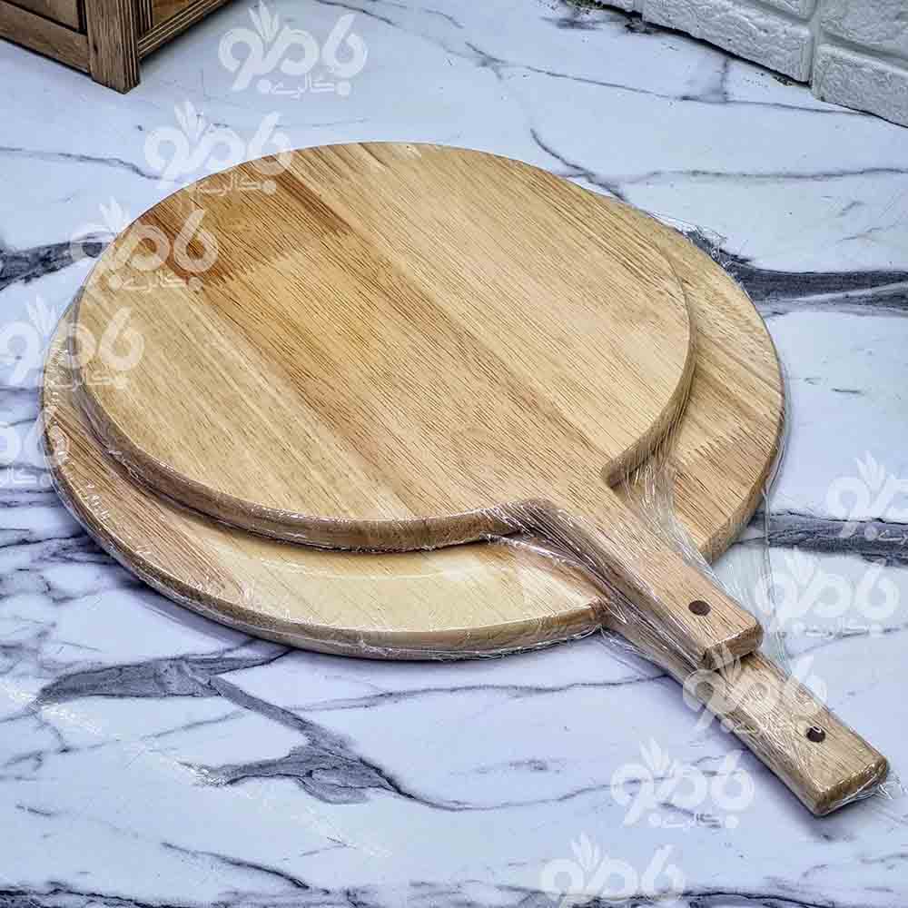 تخته سرو رابروود گرد دسته دار 25سانت R109 — تصویر ۲