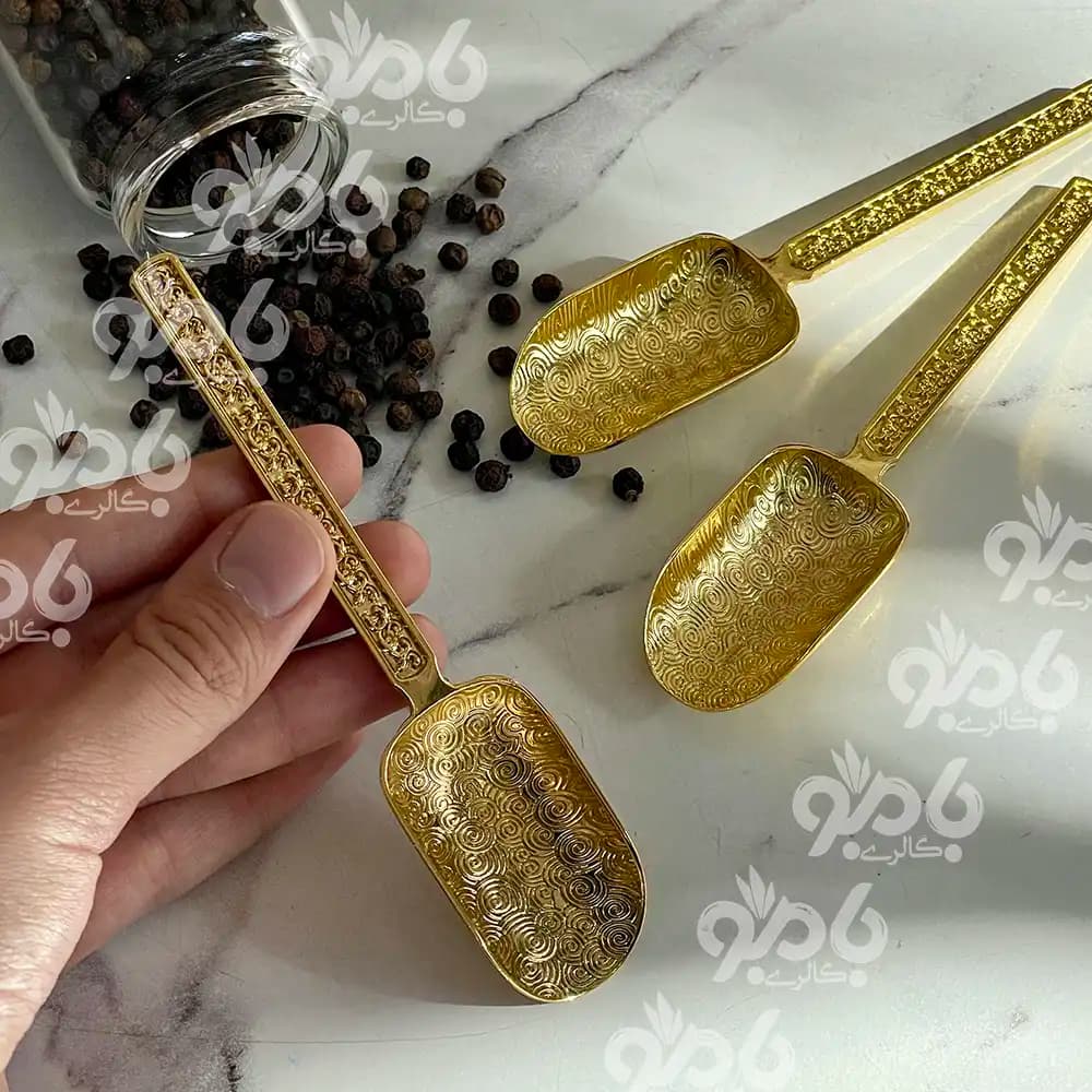 پیمانه سرتاس فلزی طلایی سیلور Z39