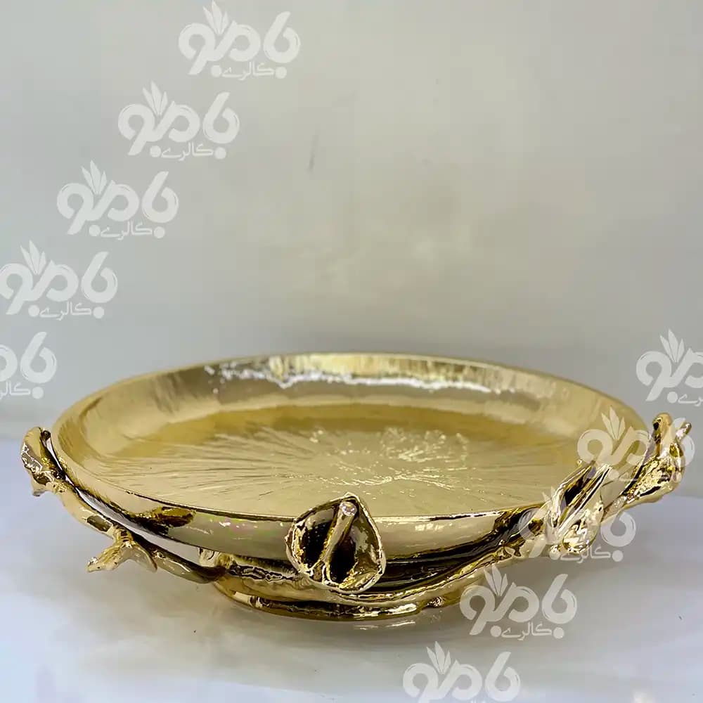 شیرینی خوری آلومینیوم لیلیوم 290/408 طلایی