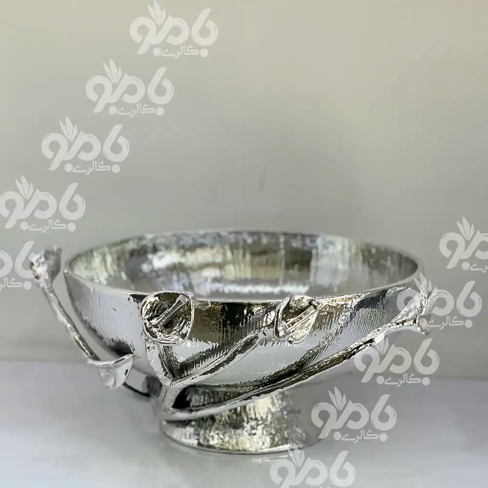 آجیل خوری آلومینیوم لیلیوم 290/407 سیلور