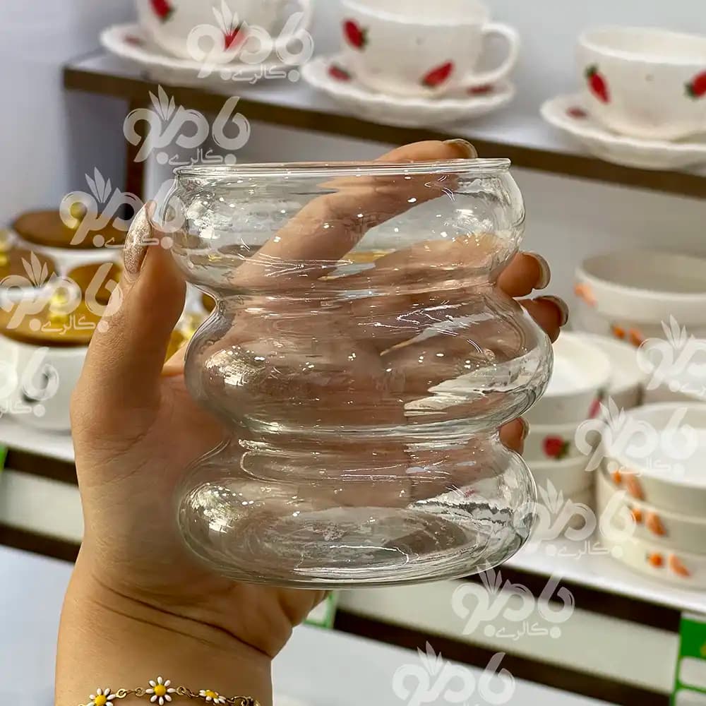 لیوان شیشه ای کوتاه نیلسا دنیز 1570