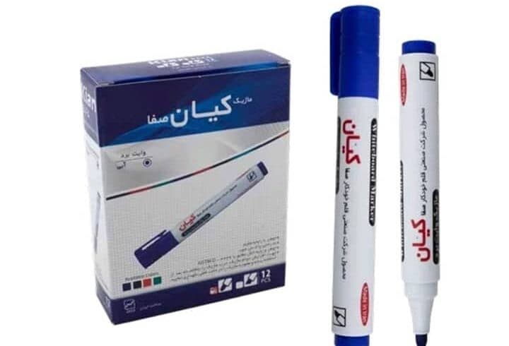 ماژیک آبی وایت برد نوک گرد کیان 1535 و 12058