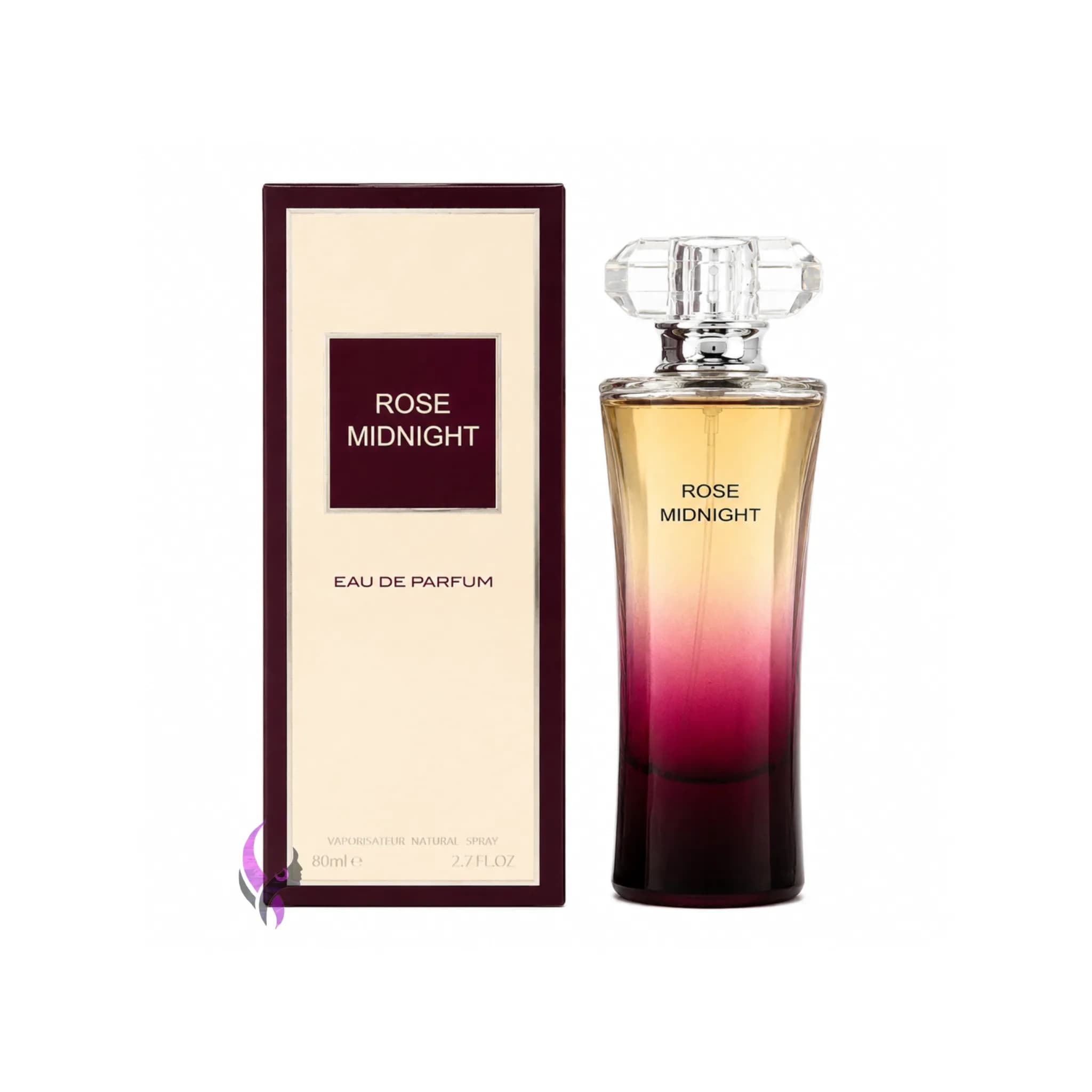 ادکلن زنانه میدنایت رز فرگرانس ورد رز (Fragrance World Midnight Rose)