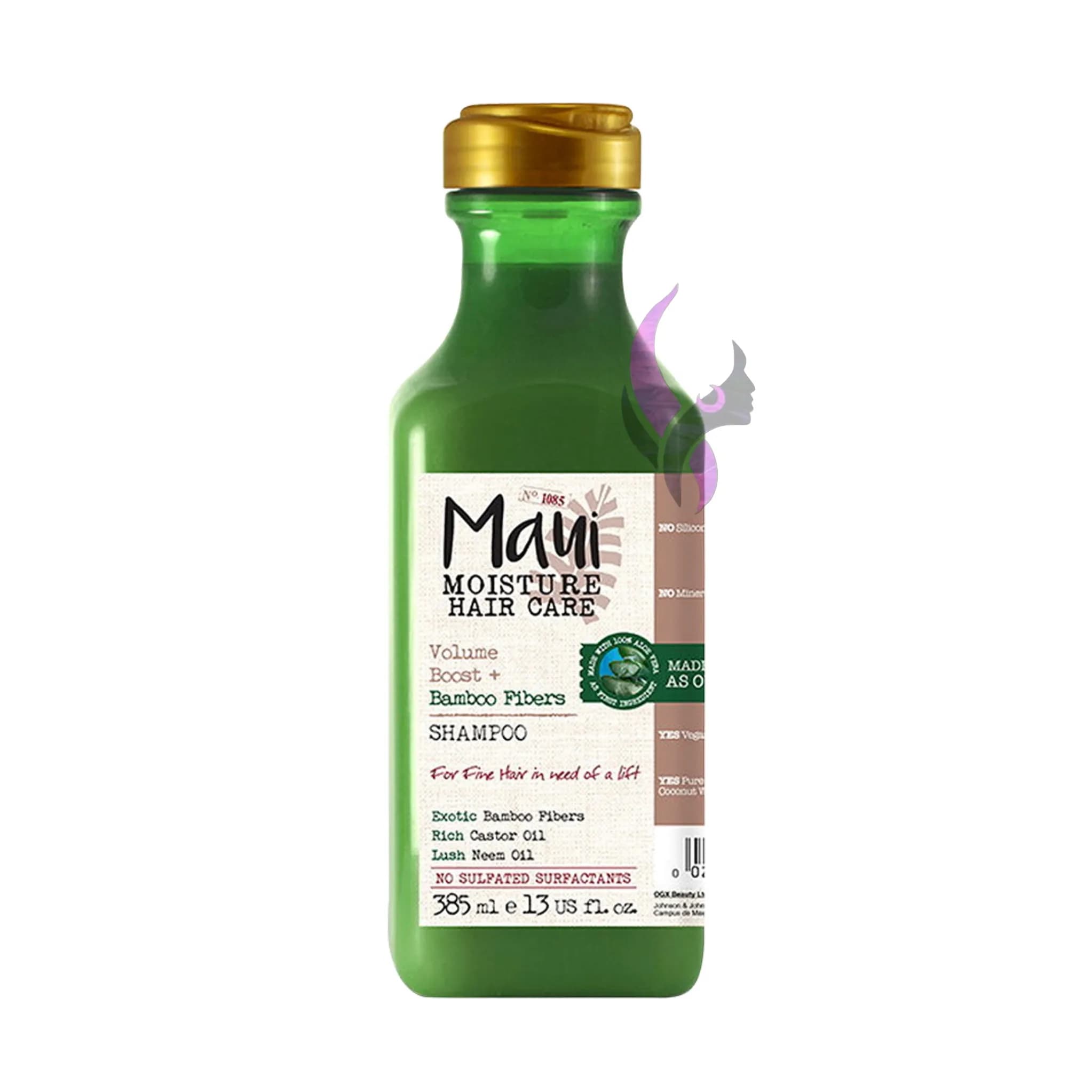 شامپو ضخیم کننده بامبوی مائوئی مویسچر Maui Bamboo Fibers