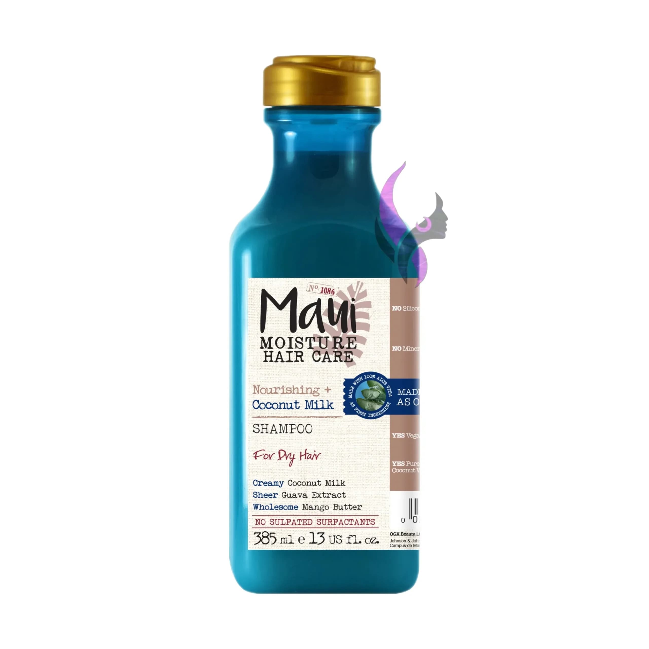 شامپو مغذی و آبرسان شیر نارگیل مائوئی مویسچر Maui Coconut Milk
