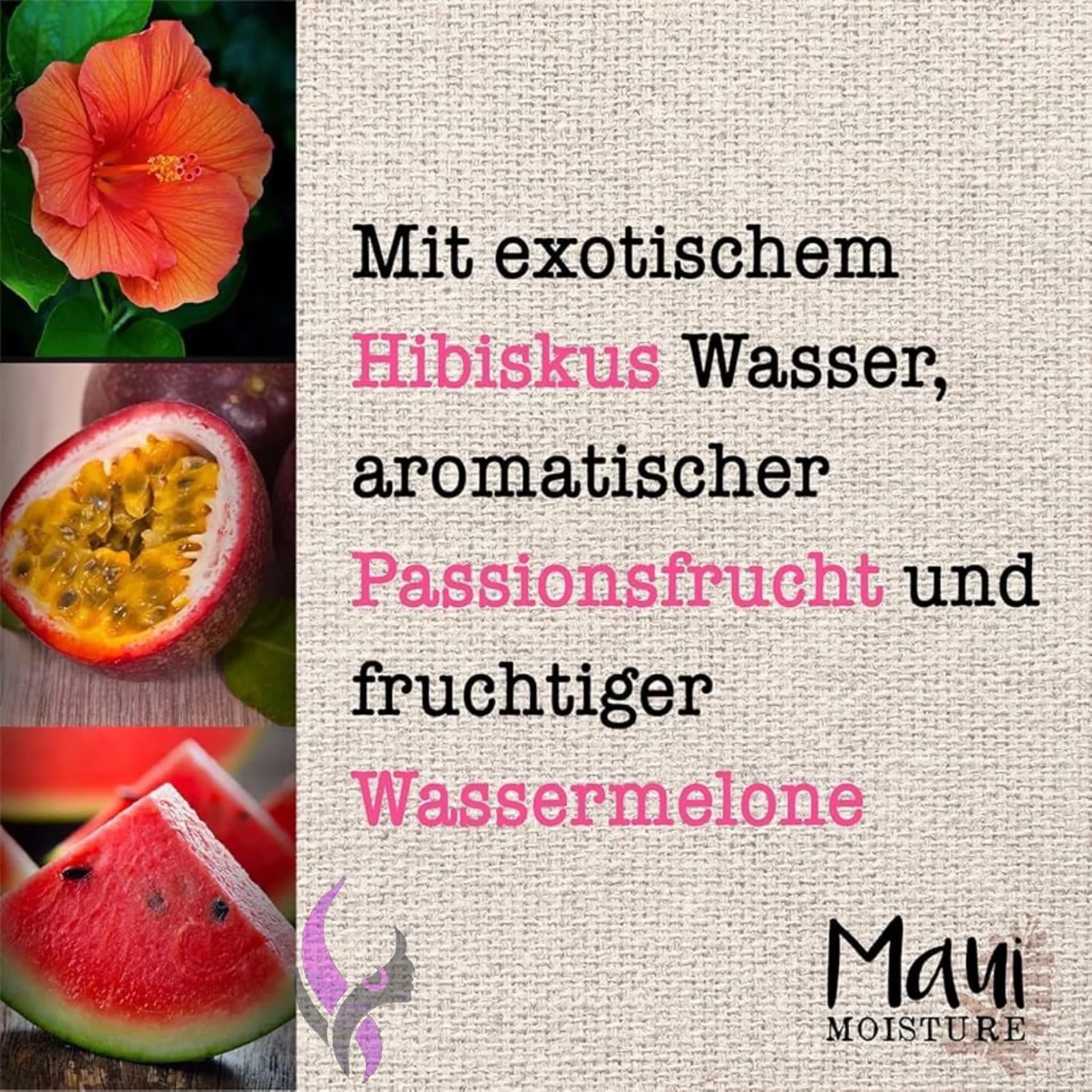 شامپو آبرسان گل ختمی مائوئی مویسچر Maui Hibiscus Water — تصویر ۲