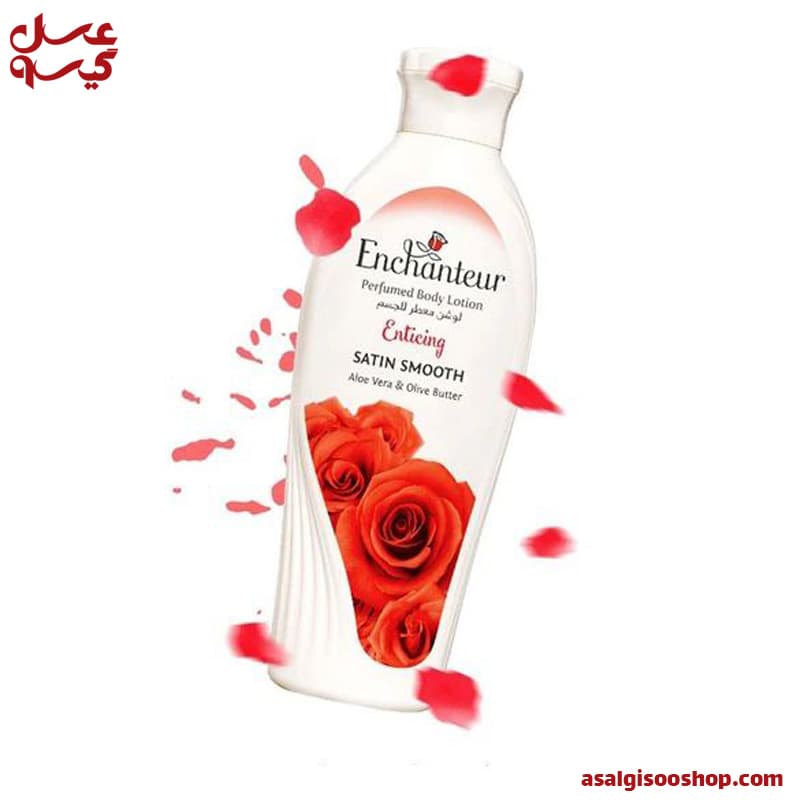 لوسیون انشانتر گل رز قرمز 250 میل Enchanteur|کد1675 — تصویر ۲