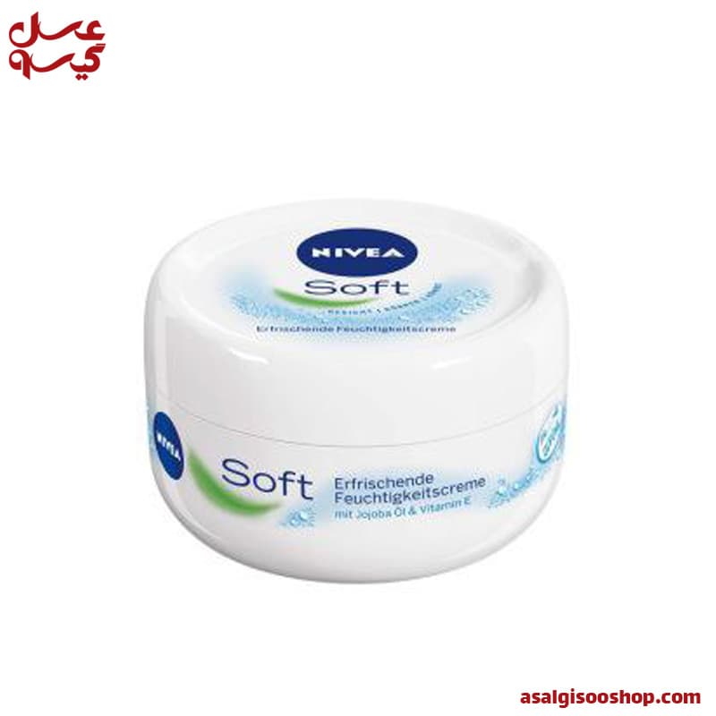 کرم سافت مرطوب کننده نیوا NIVEA حجم 300 میلی لیتر|کد1664