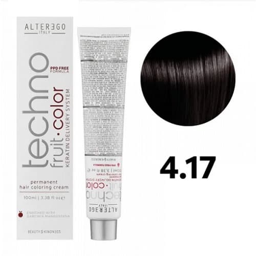 تکنو 4.17 بلوطی خاکستری قهوه ای chestnut ash brown
