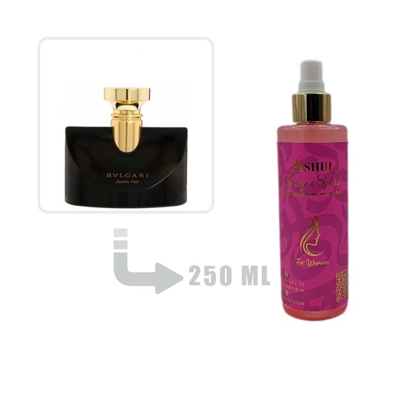 بادی اسپلش بولگاری جاسمین نویر زنانه 250 میل | Bvlgari Jasmin Noir for Woman 250ml