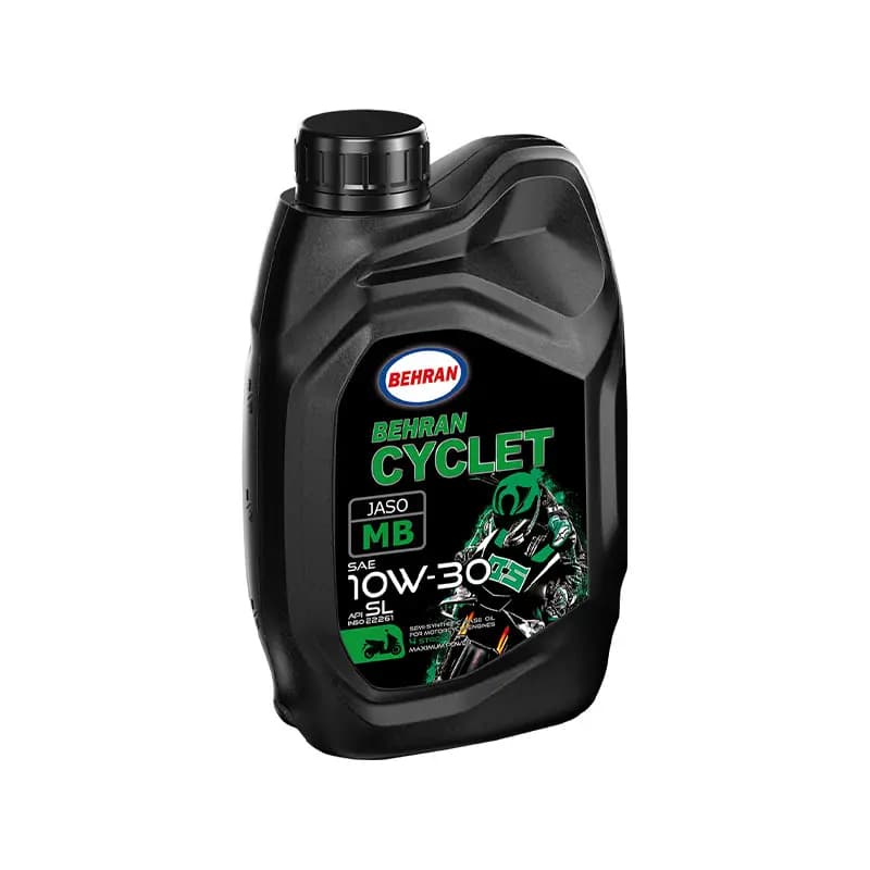روغن موتور بهران سیکلت 10W-40 SL یک لیتری