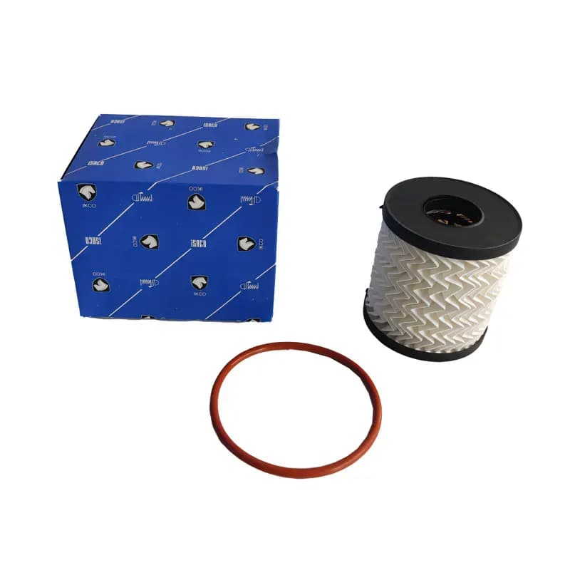 فیلتر روغن پژو پارس با اورینگ پایه کوتاه شرکتی ایساکو