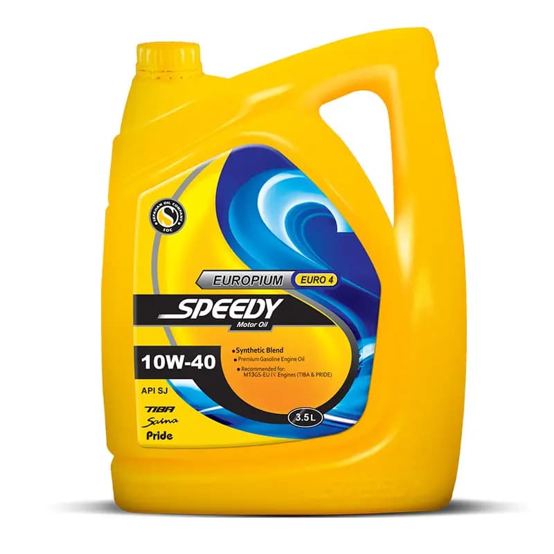روغن موتور اسپیدی یوروپیوم 10W-40 SJ سه‌و‌نیم لیتری