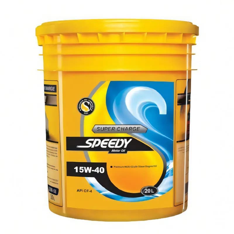 روغن موتور اسپیدی سوپر شارژ 15W-40 CF-4 بیست لیتری