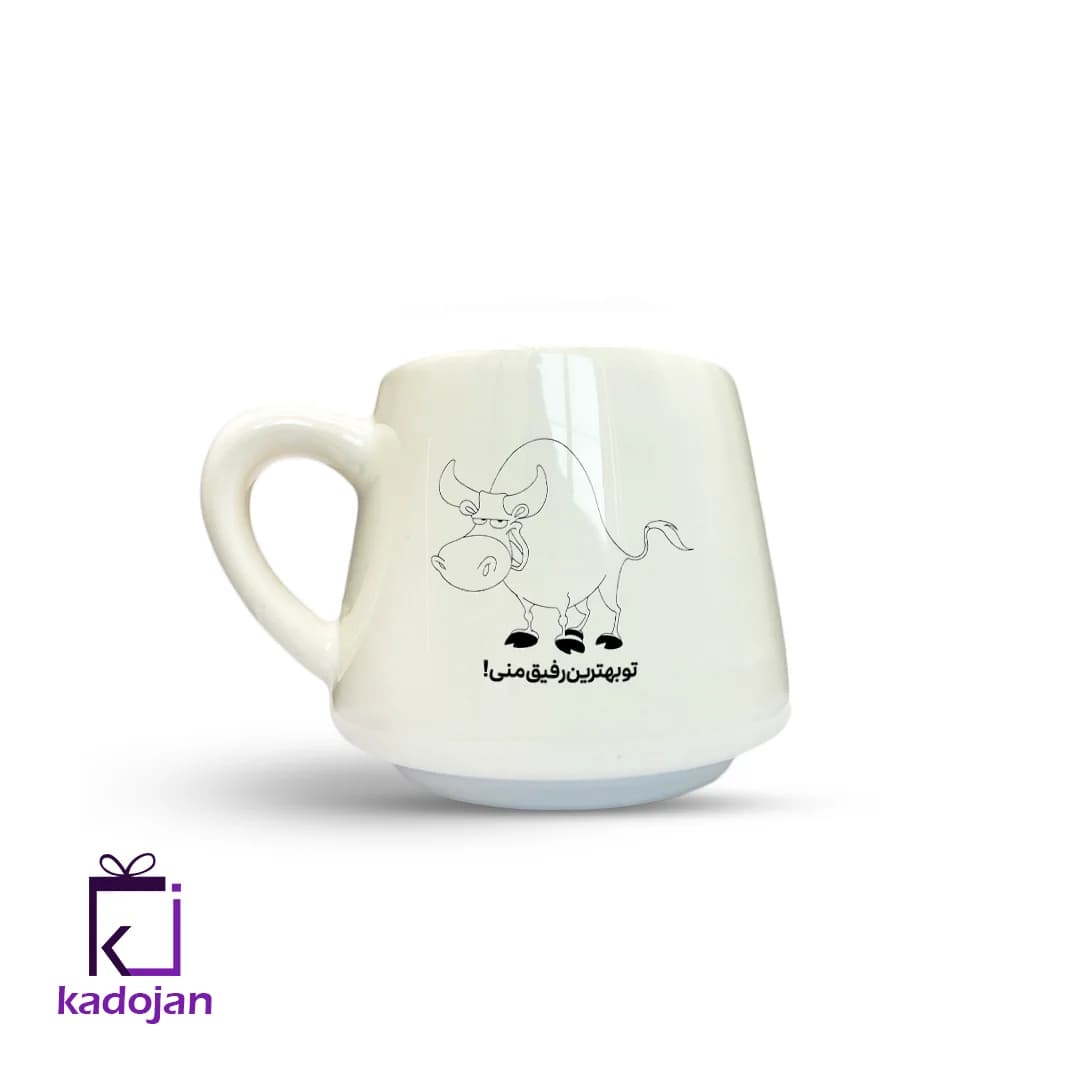 ماگ فانتزی طرح بهترین رفیق کد 1814