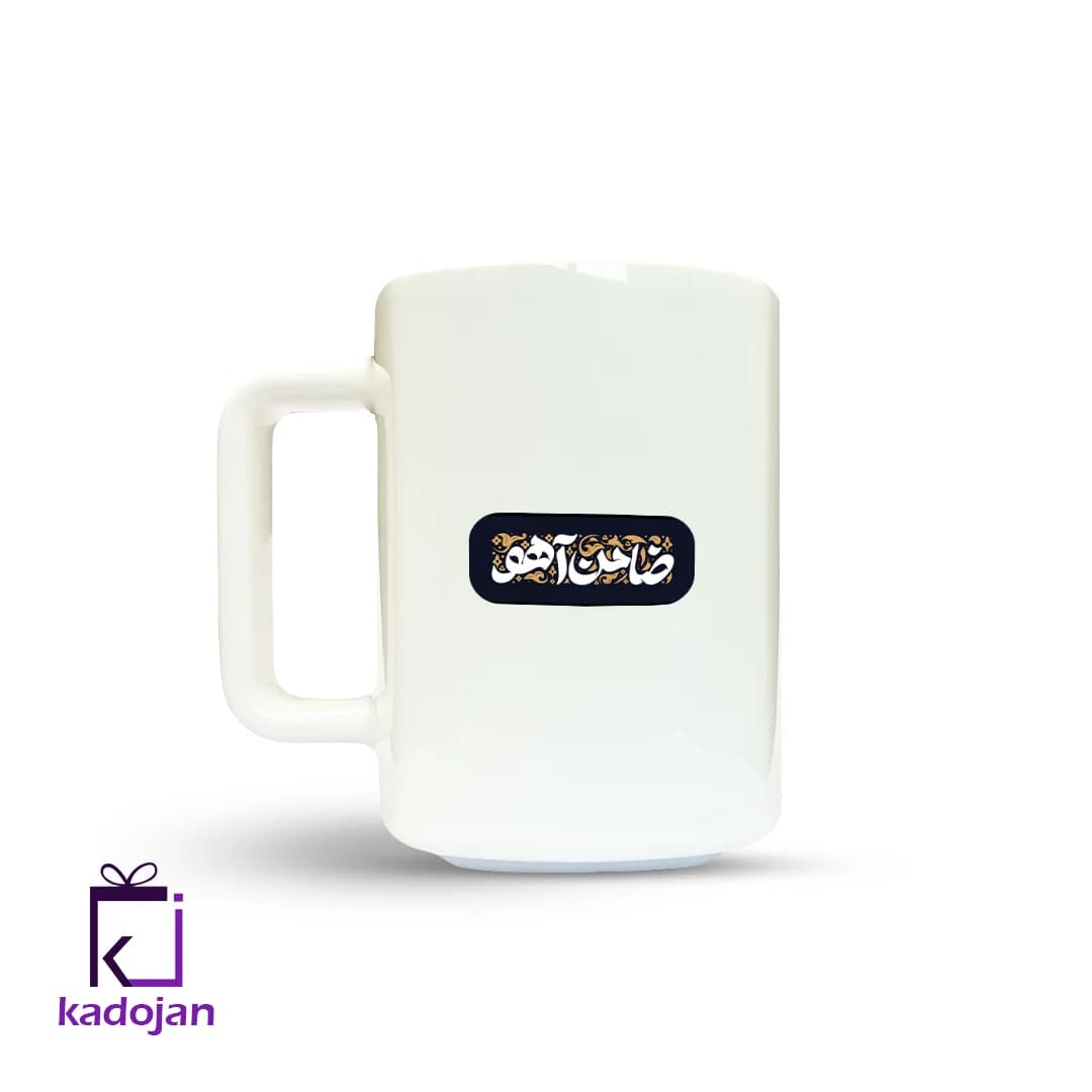 ماگ مذهبی طرح ضامن آهو کد 1868