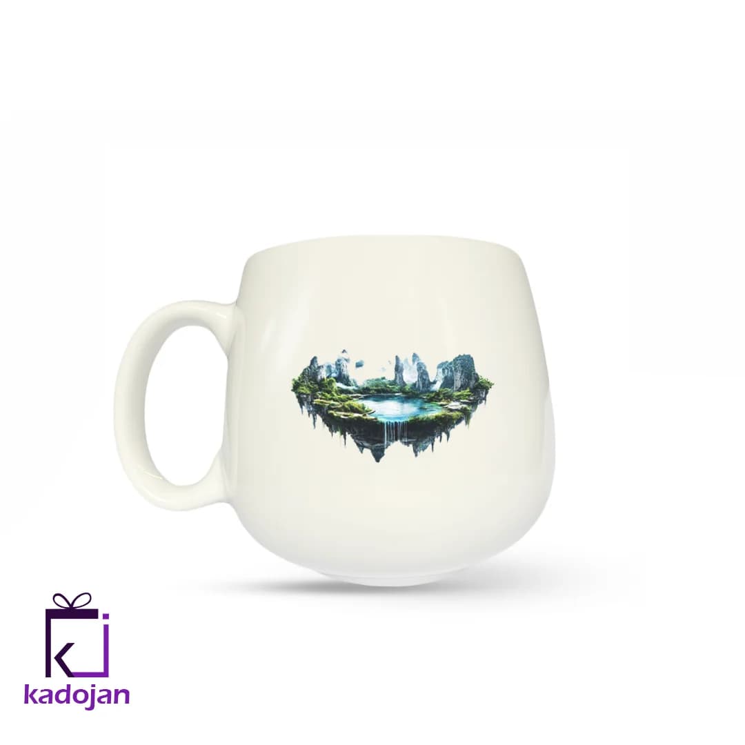 ماگ فانتزی طرح جزیره کد 1778