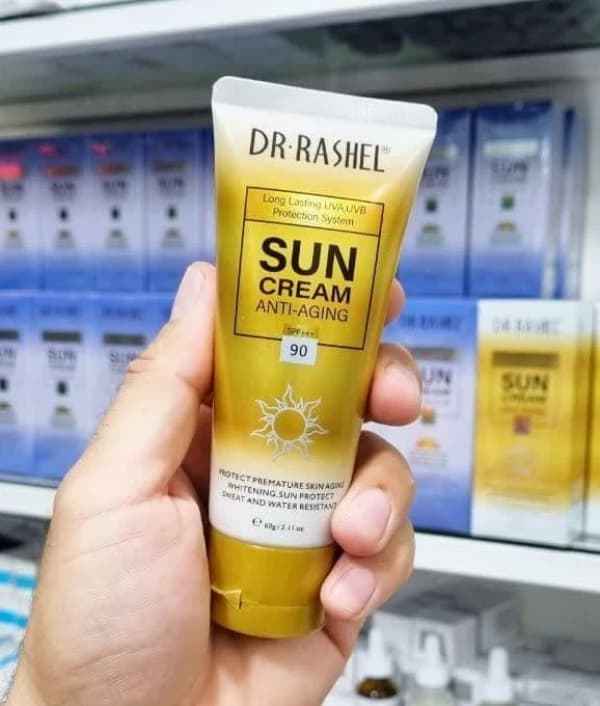 کرم ضدآفتاب جوانساز SPF90 دکتر راشل 60 گرم — تصویر ۲