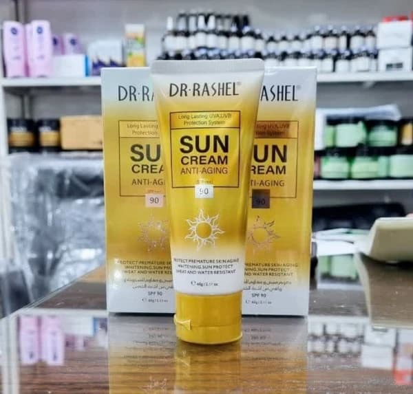 کرم ضدآفتاب جوانساز SPF90 دکتر راشل 60 گرم — تصویر ۳