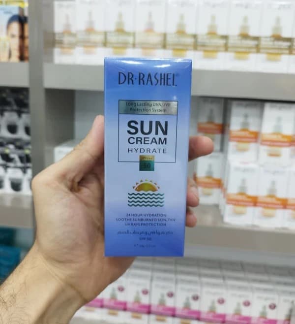 ضدآفتاب بی رنگ دکتر راشل SPF 50 — تصویر ۲