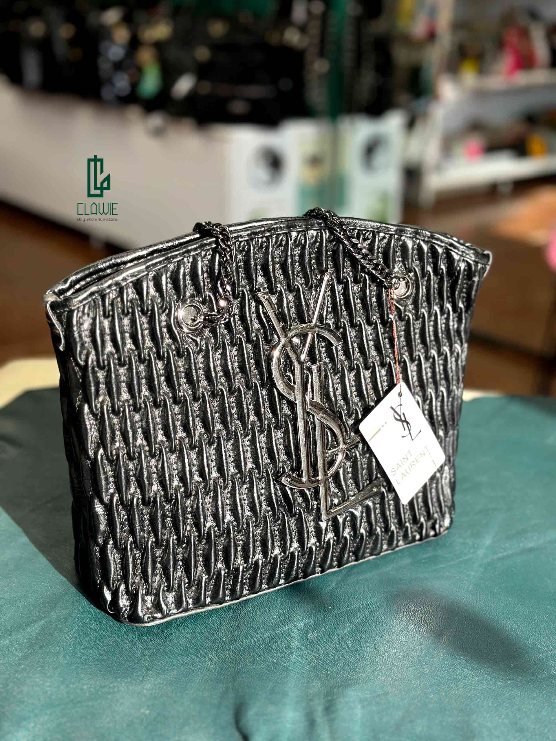 کیف طرح بافت: بند زنجیری_ysl