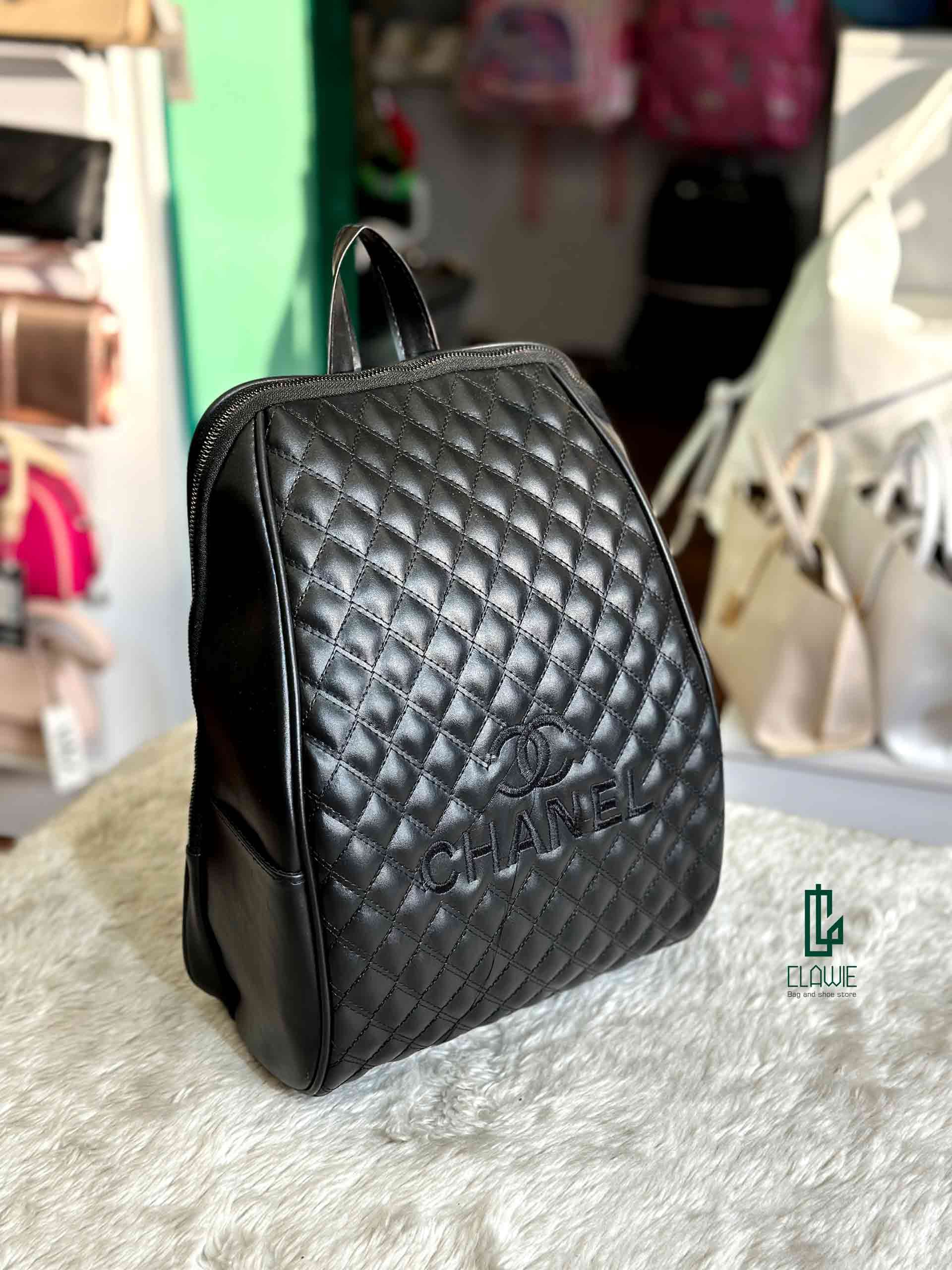 🎒 کوله پشتی دخترانه: چنل/چرمی