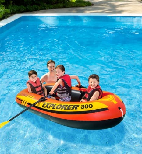 قایق بادی اینتکس Intex Inflatable Boat 300 — تصویر ۴