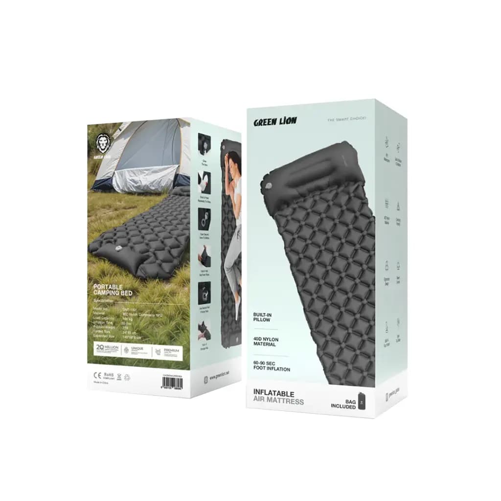 تشک بادی گرین Green lion Inflatable Air Mattress — تصویر ۲