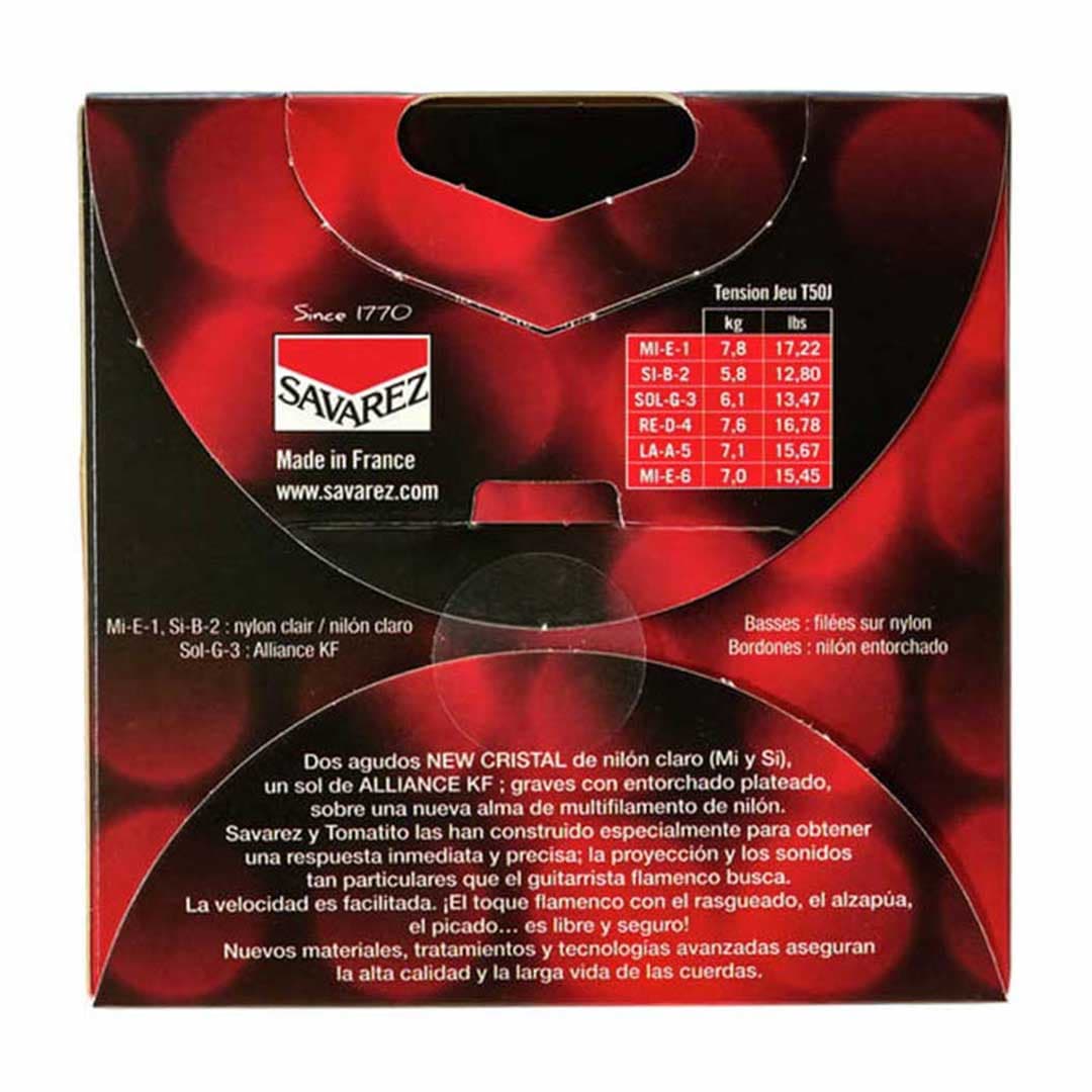 سیم گیتار فلامنکو ساواسیم گیتار فلامنکو ساوارز Tomatito T50Jرز Tomatito T50J — تصویر ۲