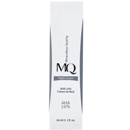 کرم لایه بردار ام کیو مدل AHA 10% NIGHT CREAM حجم 30 میلی لیتر — تصویر ۲