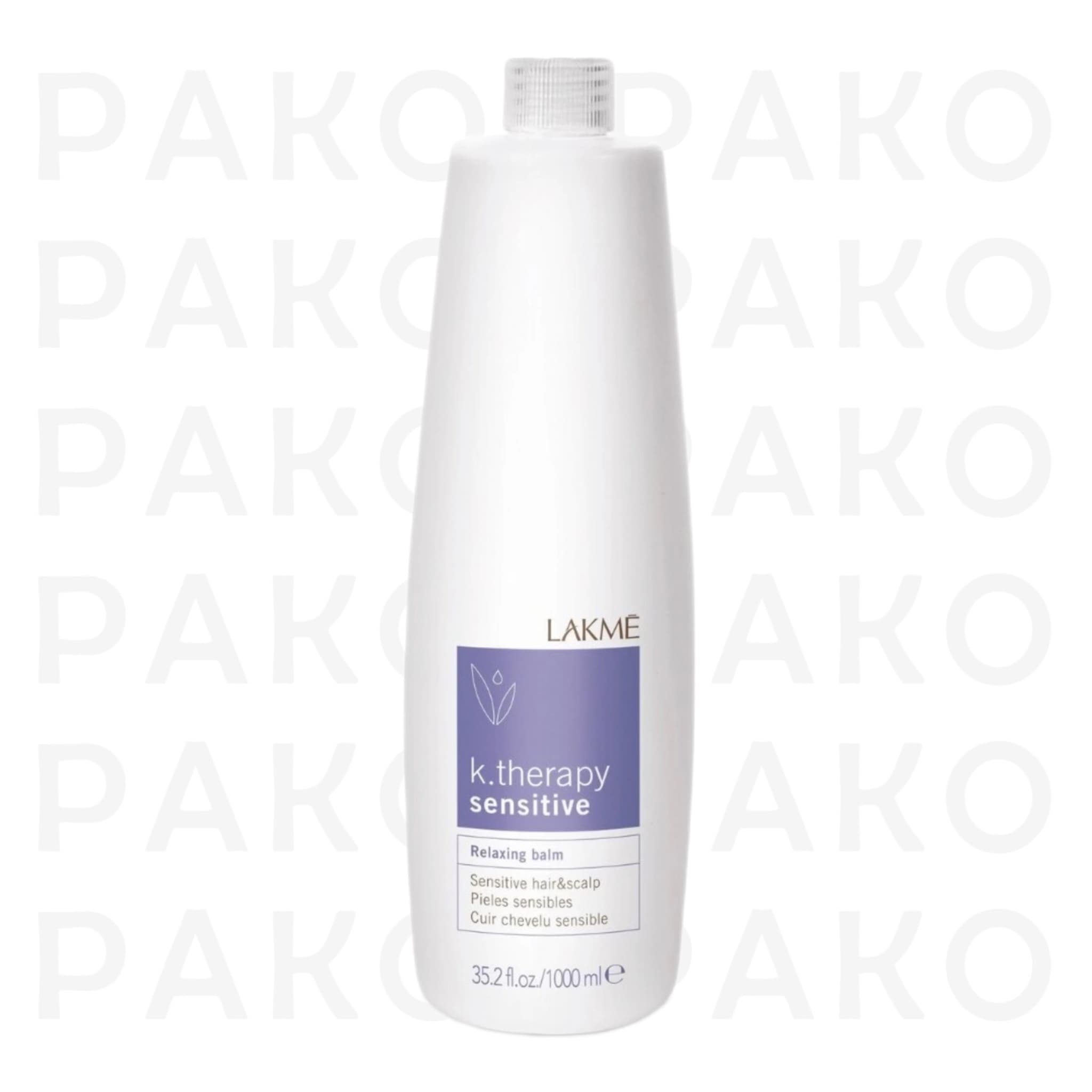 شامپو آرام بخش موهاي حساس لاكمه 1 ليتري lakme