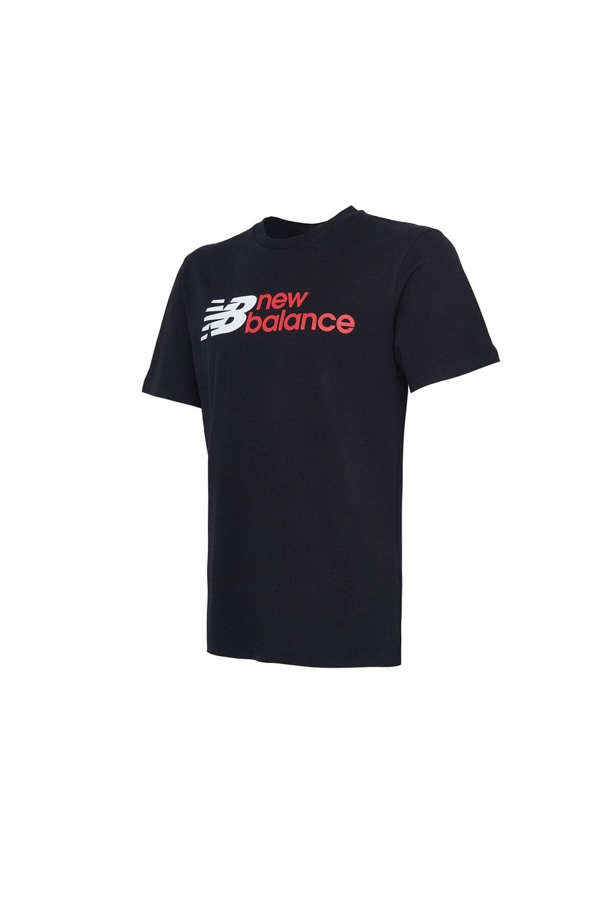 تی شرت ورزشی نیو بالانس مردانه پارچه مشکی اسپرت راسته Regular/رگولار Regular/رگولار اسپرت | New Balance TYC00781189183 CN