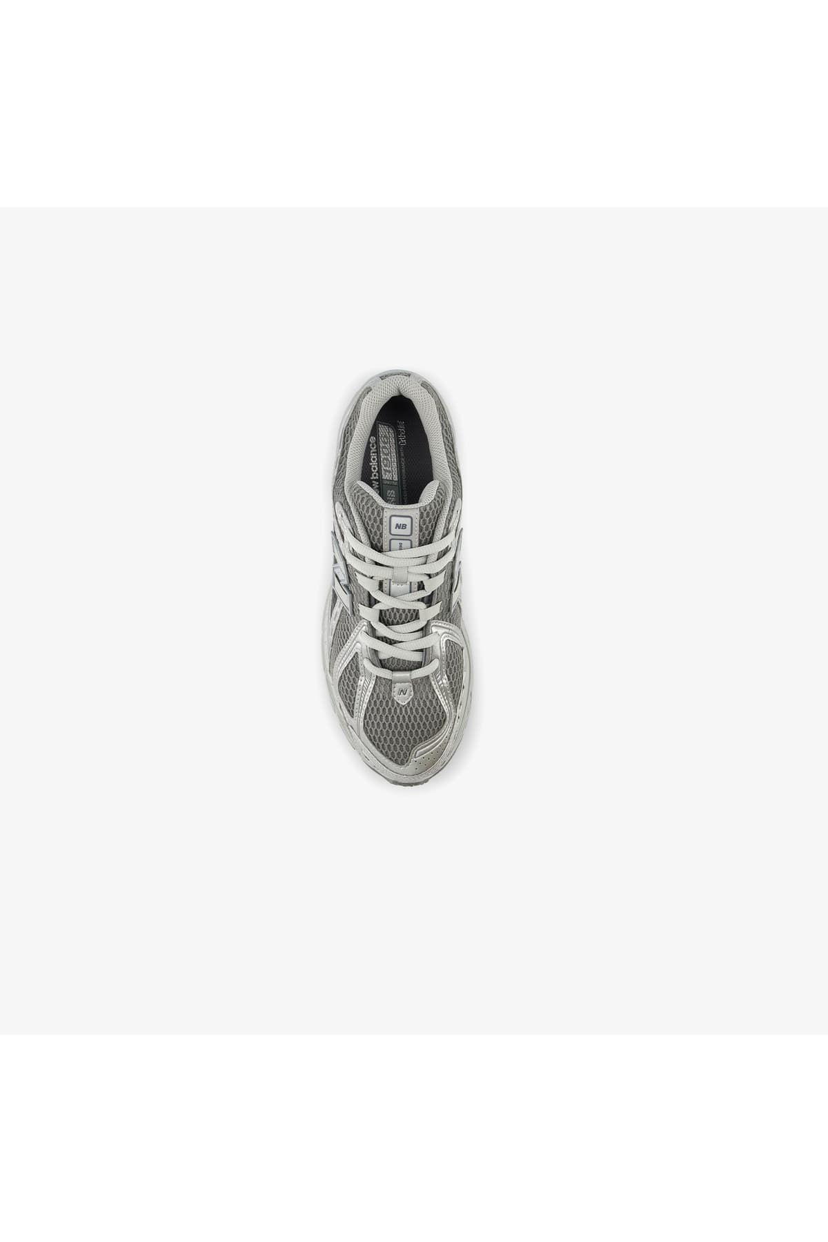 کفش اسنیکر نیو بالانس مردانه چرم خاکستری راسته کژوال/روزمره | New Balance M1906REH VN — تصویر ۳